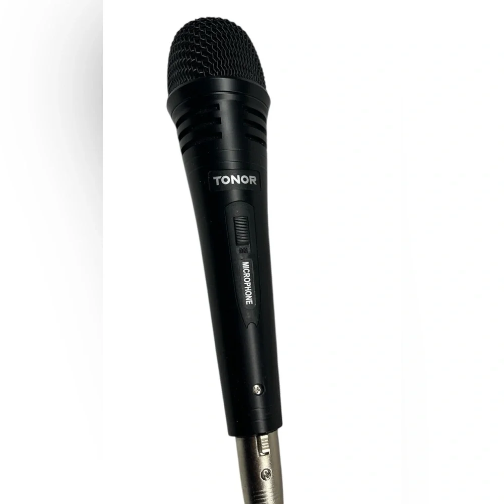 Tonor Professional Sleek Black Wired Vocal/Karaoke Microphone